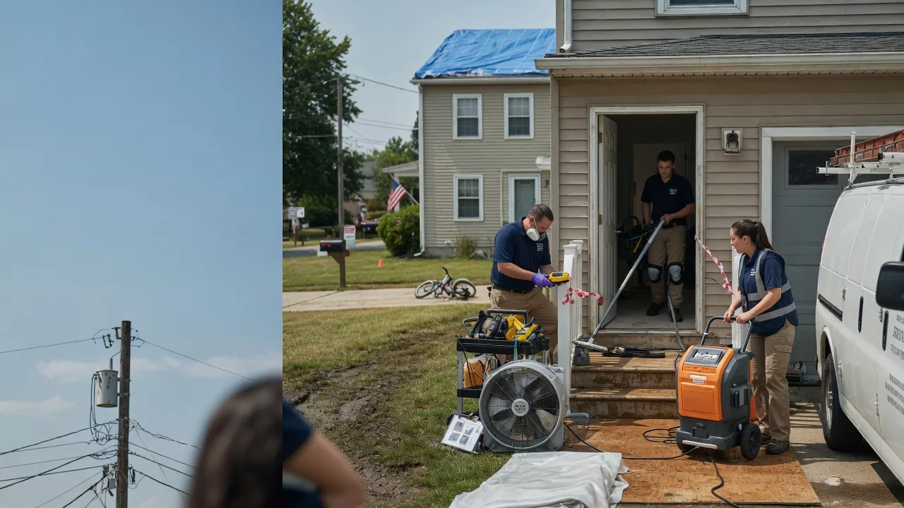 Water Damage Repair in Green Lake, WI near me